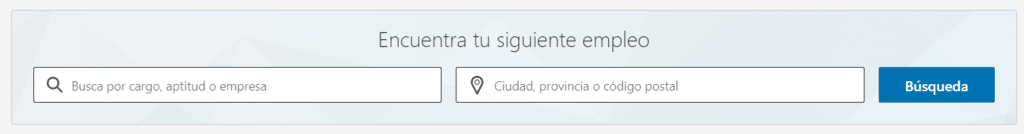 form encuentra empleo linkedin