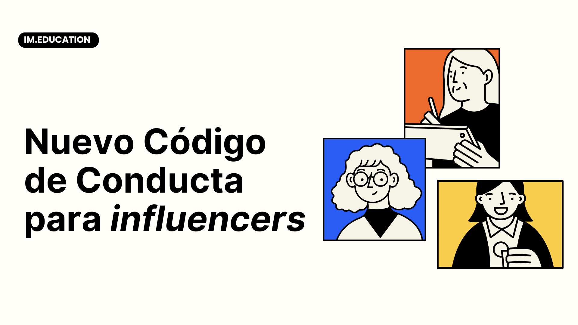 codigo conducta influencers